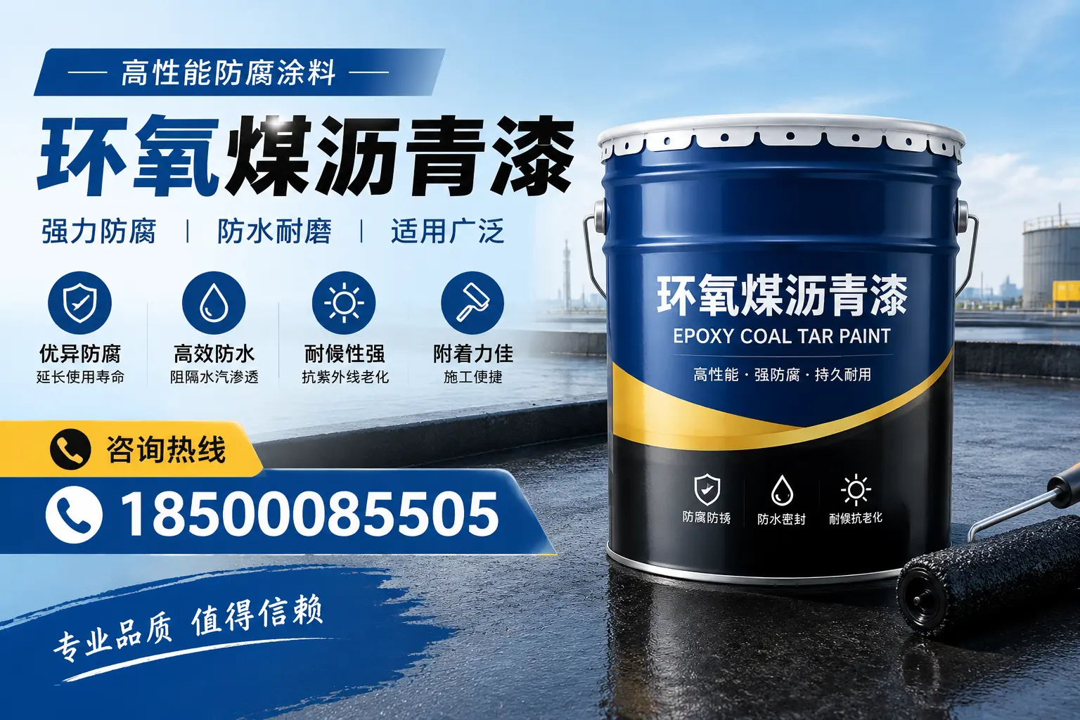 环氧煤沥青漆的主要成分与功能，信阳用户深度了解