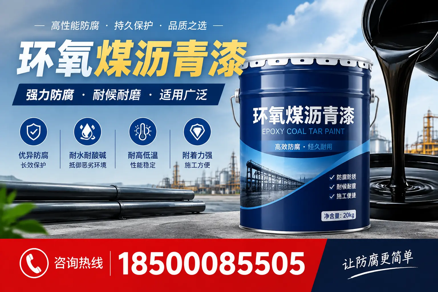 环氧煤沥青漆在不同气候条件下的表现分析，信阳适用性